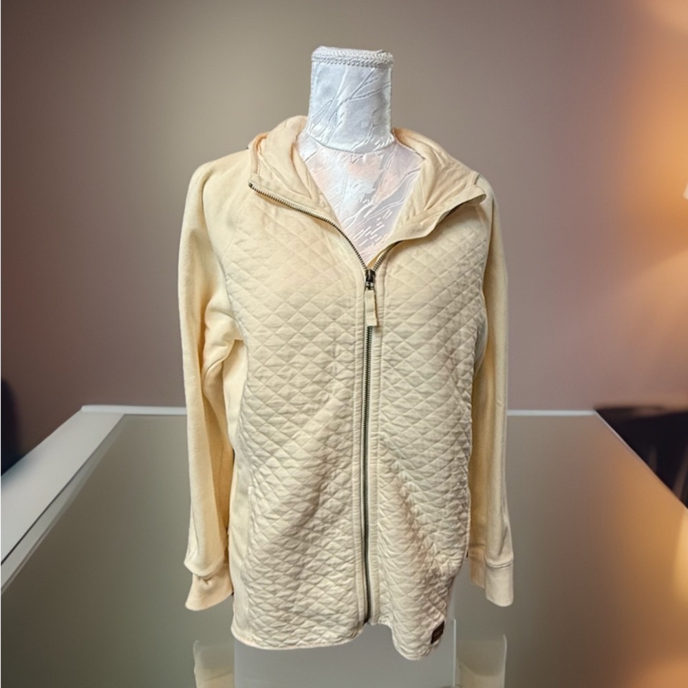 L.L. Bean Cream Teddy Jacket